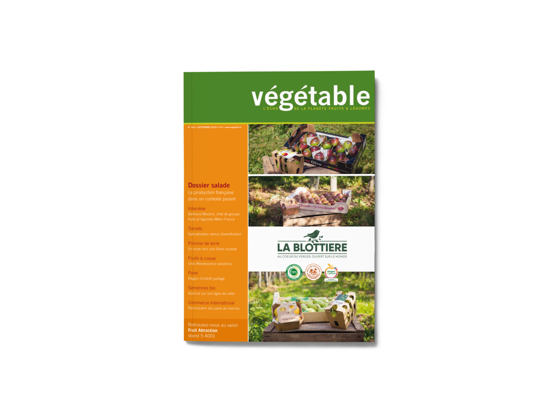 Végétable Septembre 2022 N°402 Végétable Le Magazine De La Filière Fruits Et Légumes 3367