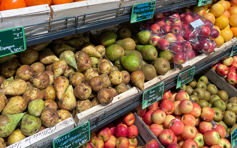 poire et pommes